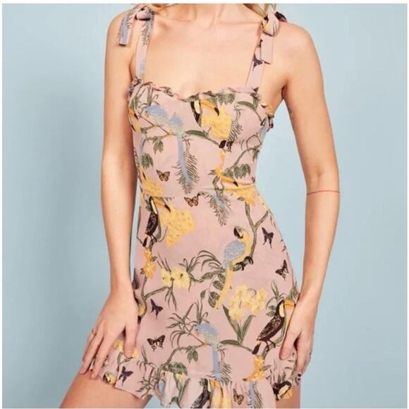 Reformation Christine Conga Print Dress - Picture 1 of 6